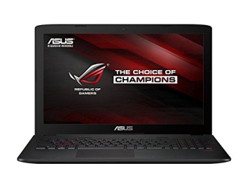 Asus ROG GL552JX-CN154T 39,6 cm (15,6 Zoll matt FHD) Notebook (Intel Core i7-4720HQ, 8GB RAM, 1TB HDD+128GB HDD, NVIDIA GF 950M, Win 10 Home) schwarz - 1